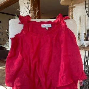 Womens adjustable strap blouse